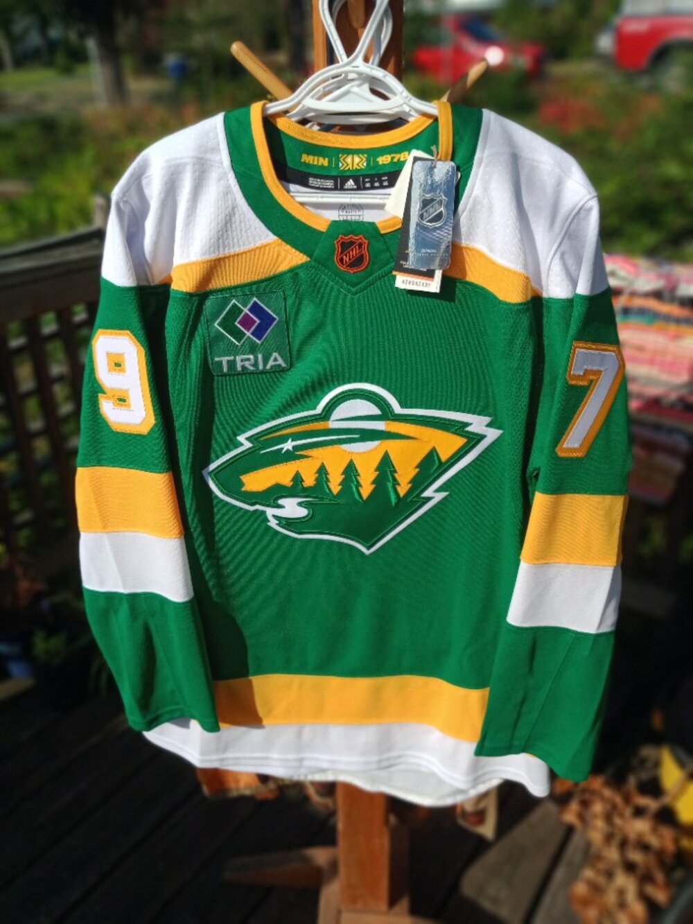 (46) NWT Kaprizov Reverse Retro 2.0 Minnesota Wild Reverse NHL Hockey Jersey
